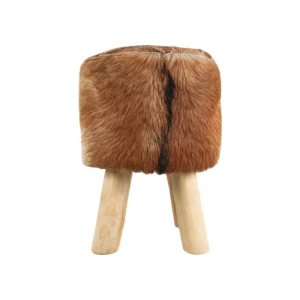 Ronde Kruk Geitenhuid | HSM Collection