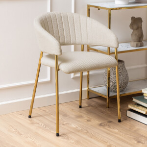 Bendt Eetkamerstoel 'Preben' kleur Beige