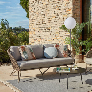 Kave Home Tuinbank 'Branzie' kleur Bruin