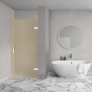 Aqua Vista Galatina Nisdeur - 80x200cm - excl. montageset - champagne glas R-GS-LX-C80-CG