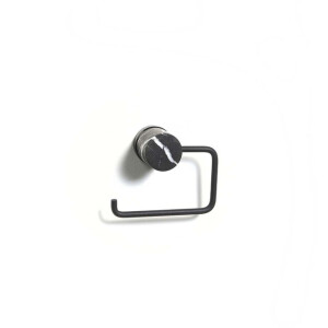 Aquanova Nero - Toiletrolhouder wand - Black (zwart) NERTPH-09