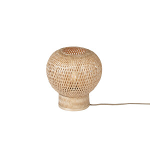 GOOD&MOJO Tafellamp 'Barbados' Bamboe, 27cm, kleur Naturel