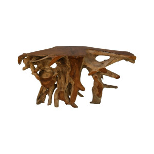 Wandtafel Root Flower teakhout | HSM Collection