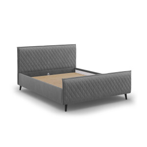 Bedframe met hoofdbord Criss velvet 180 x 200 cm | Micadoni Limited Edition