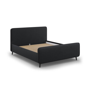 Bedframe met hoofdbord Kaia velvet 180 x 200 cm | Micadoni Limited Edition