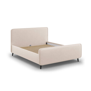 Bedframe met hoofdbord Kaia velvet 180 x 200 cm | Micadoni Limited Edition