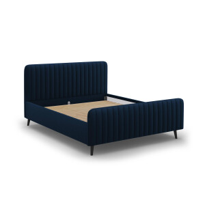 Bedframe met hoofdbord Lily velvet 160 x 200 cm | Micadoni Limited Edition