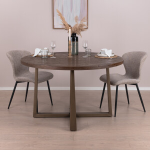 Tower Living Ronde Eettafel 'Belvedere' Mangohout, 130cm