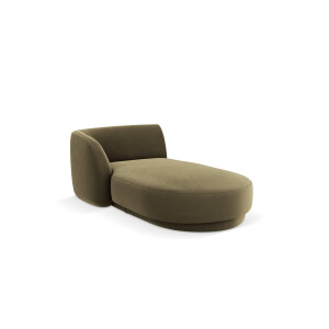 Chaise longue Miley links velvet | Micadoni Limited Edition