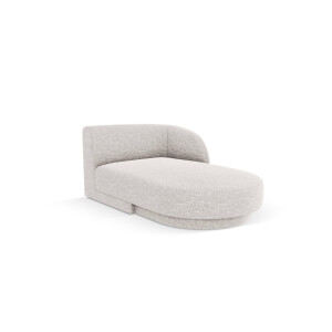 Chaise longue Miley rechts chenille | Micadoni Limited Edition