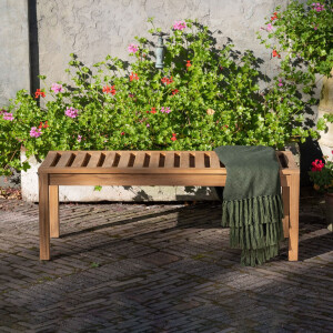 WOOOD 2-zits Tuinbank 'Comfort' Teakhout