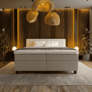 Boxspring 180x200 Cm Comfortschuim (4 Cm) Incl. Montage Nova Spring - Dekbed-Discounter.nl