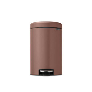 Brabantia NewIcon Pedaalemmer - 12 liter - kunststof binnenemmer - satin taupe 234002