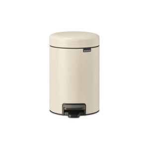 Brabantia NewIcon Pedaalemmer - 3 liter - kunststof binnenemmer - soft beige 149887