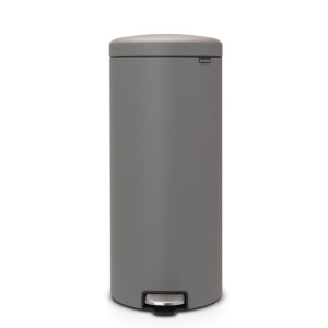 Brabantia NewIcon Pedaalemmer - 30 liter - kunststof binnenemmer - mineral concrete grey 119187