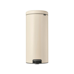 Brabantia NewIcon Pedaalemmer - 30 liter - kunststof binnenemmer - soft beige 149962