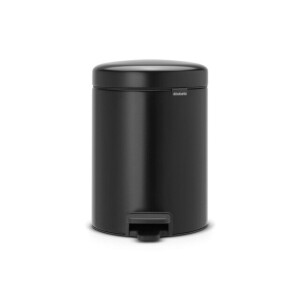 Brabantia NewIcon Pedaalemmer - 5 liter - kunststof binnenemmer - matt black 112928