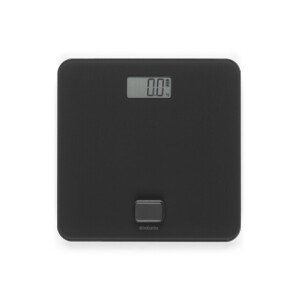 Brabantia ReNew Personenweegschaal - tot 150kg - dynamo - donker grijs 281341