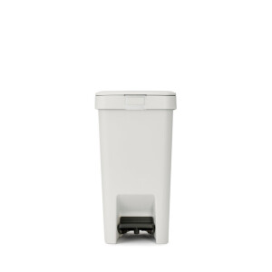 Brabantia StepUp Pedaalemmer - 10 liter - light grey 800504