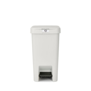 Brabantia StepUp Pedaalemmer - 16 liter - light grey 800221