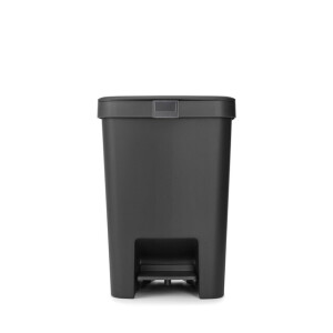 Brabantia StepUp Pedaalemmer - 25 liter - dark grey 800429