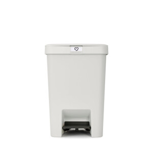 Brabantia StepUp Pedaalemmer - 25 liter - light grey 800207