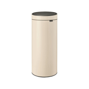 Brabantia Touch Bin Afvalemmer - 30 liter - kunststof binnenemmer - soft beige 149986