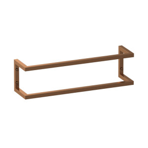 BRAUER Combi Handdoekrek - 60x15x15cm - horizontaal/verticaal - geborsteld koper AE-HBA60GK