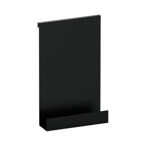Brauer doucherek - 25x40cm - Zwart mat 5-S-228