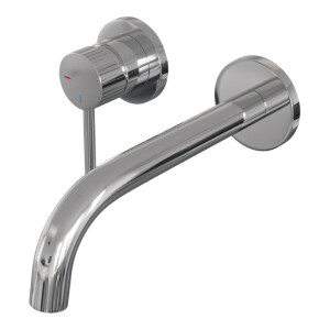 BRAUER Stripe Inbouw Wastafelmengkraan - gebogen uitloop en rozetten model A2 - chroom 5-CE-332