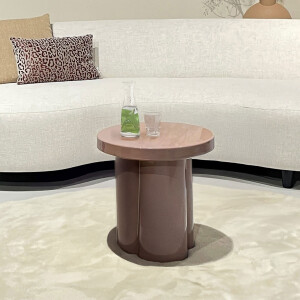 Brix Ronde Bijzettafel 'Noa' 43cm, kleur Vintage Roze