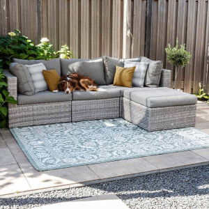 Buitenkleed Brunello Groen 160x230 Cm Laagpolig Dekbed Discounter - Dekbed-Discounter.nl