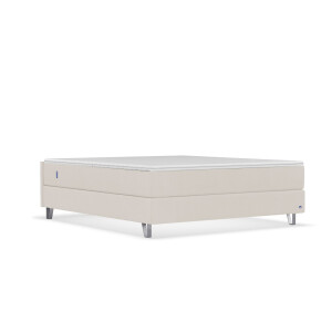 BRUNO Original boxspring 200x200cm in Beige | Bekroond design volgens Duitse kwaliteitsmaatstaven