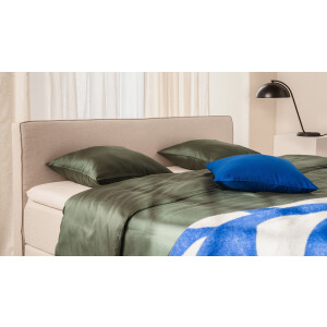 BRUNO Premium Boxspring 160x200cm in Beige | Matrashardheid: Links H2 / Rechts H2 | Meervoudig bekroond voor design en kwaliteit