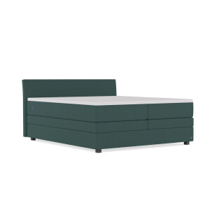 BRUNO Original boxspring met opbergruimte 200x200cm in Groen | Ruimtebestarend en zelf samen te stellen