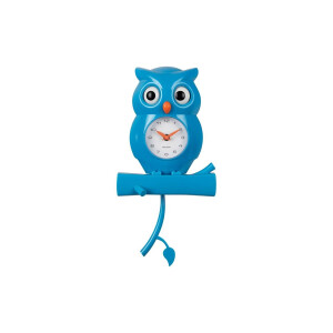 Wandklok Owl met pendulum | KARLSSON
