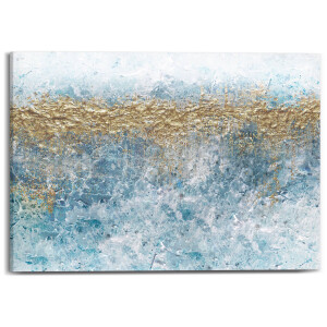 Canvas Golden Glacier II | Orangewallz