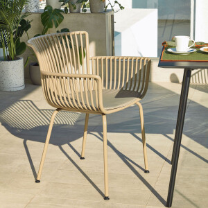 Kave Home Tuinstoel 'Surpika', kleur Beige