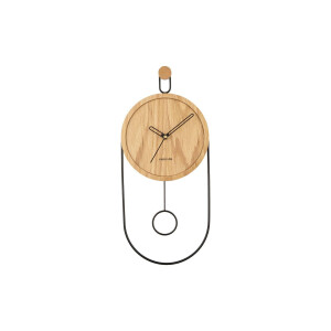 Wandklok Swing met pendulum | KARLSSON
