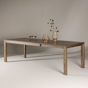 Nohr Uitschuifbare Eettafel 'Cederick' Eikenhout, 170/210/250 x 95cm, kleur Bruin