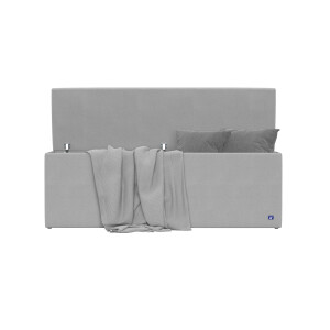 BRUNO opbergbank 140cm in lichtgrijs | extra opbergruimte & elegant design