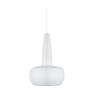 Clava hanglamp matt white - met koordset wit - Ø 21,5 cm