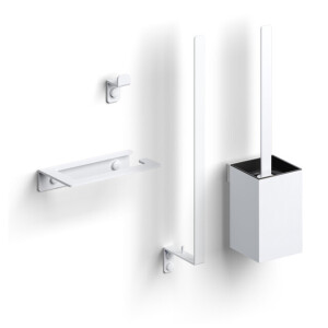 Clou Fold toilet accessoireset mat wit CL/09.04099.20.01