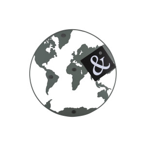 Memobord World Map | Present Time