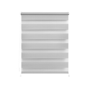 Lichtblick Duo-rolgordijn (Grijs, 90 x 150 cm)