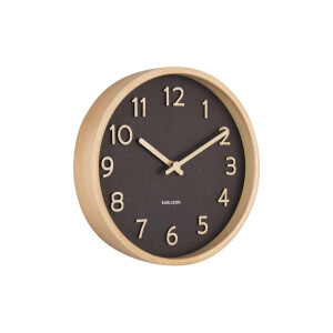 Wandklok Pure hout | KARLSSON