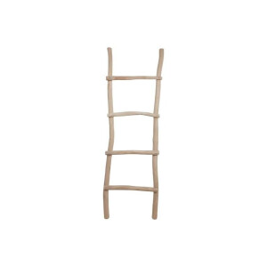 Decoratieve ladder Napels teakhout | HSM Collection