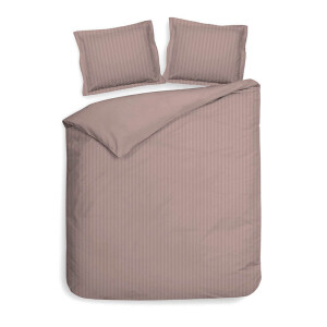 Dekbedovertrek Banda Licht Rosé Strepen 200x200 Cm Verkoelend Heckett Lane - Dekbed-Discounter.nl
