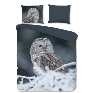 Dekbedovertrek Katoen - Bennie - Tweepersoons (200x200 Cm) - Meerkleurig Katoen - Luxe & Natuur & Dieren - Good Morning - Dekbed-Discounter.nl