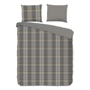 Dekbedovertrek Katoen - Jacoba - Tweepersoons (200x200 Cm) - Meerkleurig Katoen - Ruiten & Patroon - Good Morning - Dekbed-Discounter.nl